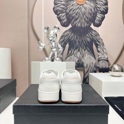 SL/61 SNEAKERS IN WHITE CALFSKIN