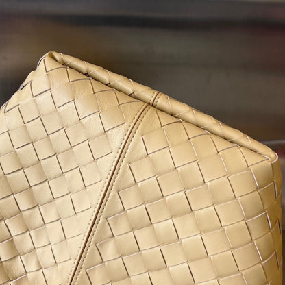 FLIP FLAP 23 BAG IN BEIGE LAMBSKIN