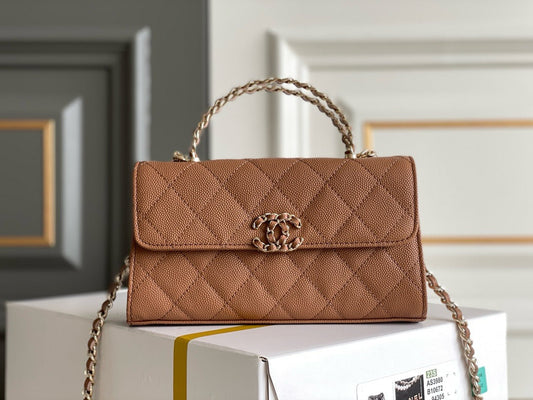 CHA 23P Kelly Handle Bag