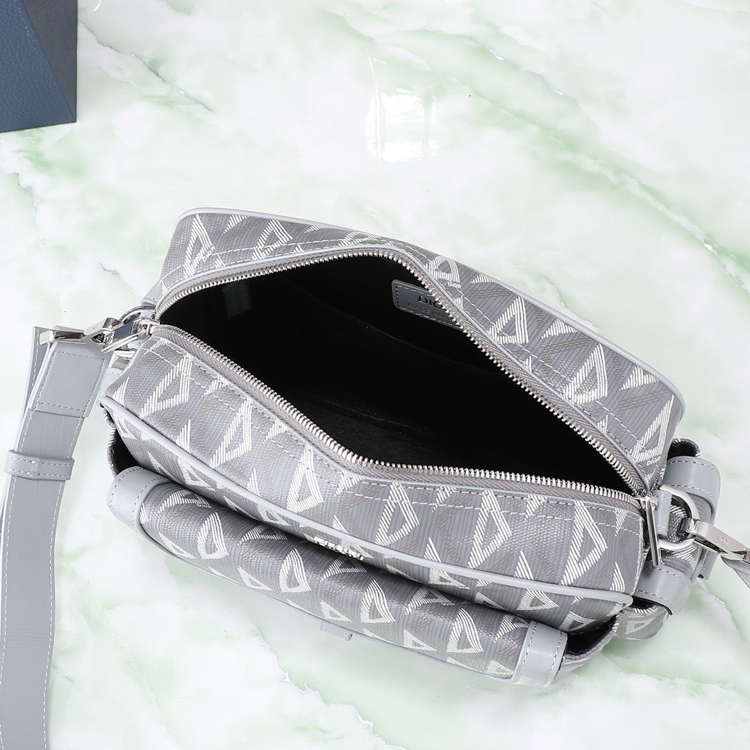 CD Diamond Messenger Bag