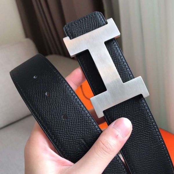 HERM Constance 2 Belt Buckle & Black Epsom 42MM Strap