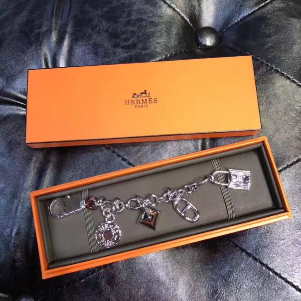 HERM Silver Breloque Olga Bag Charm