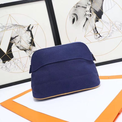 HERM Medium Bolide Travel Case In Blue Electric Cotton