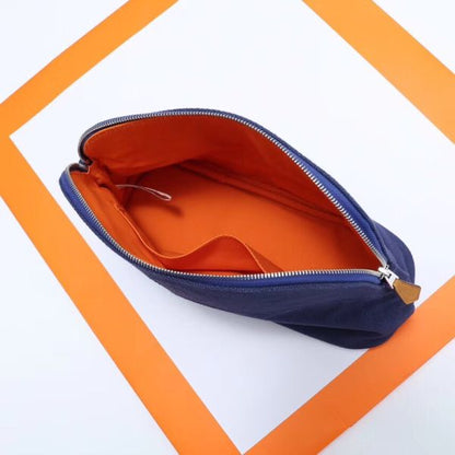 HERM Medium Bolide Travel Case In Blue Electric Cotton