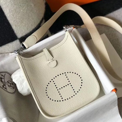 HERM Evelyne III TPM Bag In beton Clemence Leather