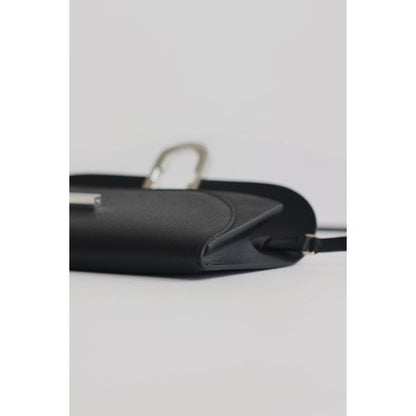HERM Maillon To Go Wallet in Black Epsom Calfskin