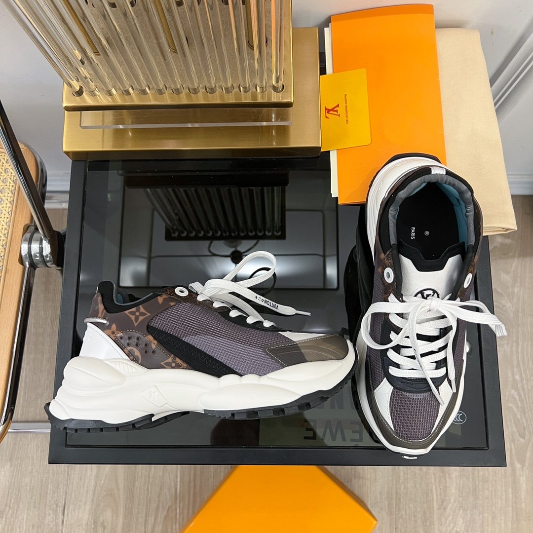 LV RUN 55 SNEAKER DEEP PURPLE