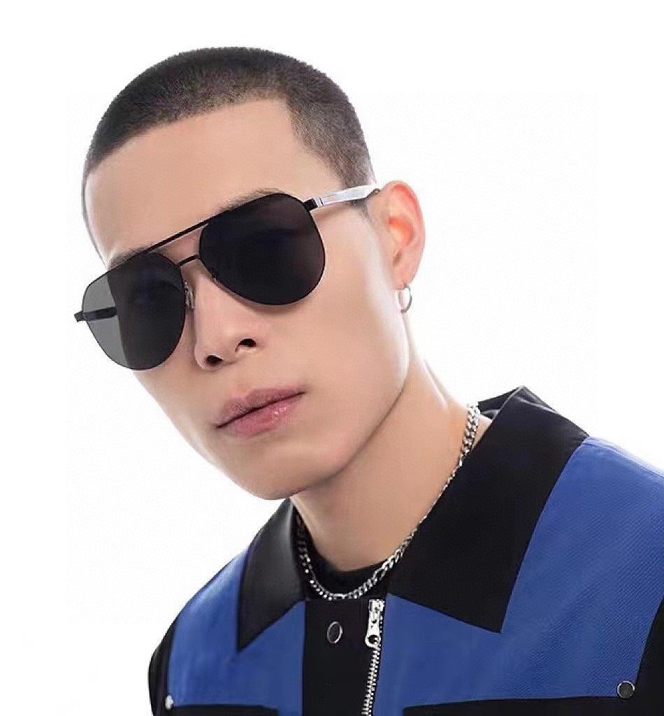 AVIATOR FRAME SUNGLASSES G1732 IN METAL