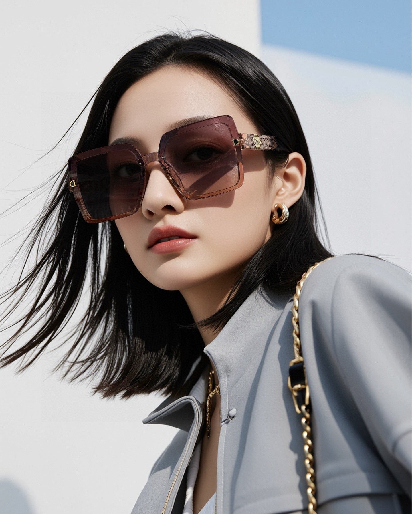MONTAIGNE SUNGLASS CD6251 IN ACETATE