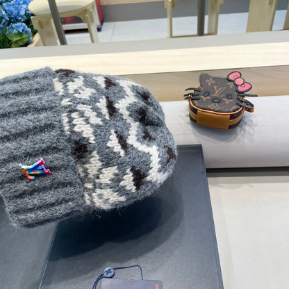WINDPROOF WOOLEN HAT COLORFUL 406924