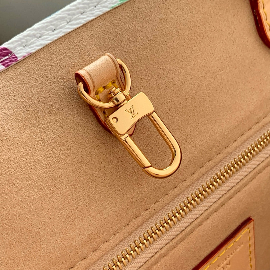ONTHEGO MM BAG 35 IN MULTICOLOR MONOGRAM CANVAS
