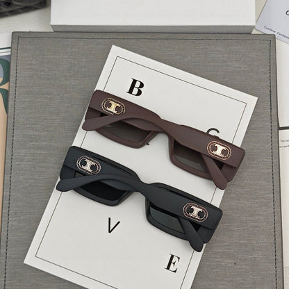 TRIOMPHE BOLD SQUARE SUNGLASSES 55148 IN ACETATE